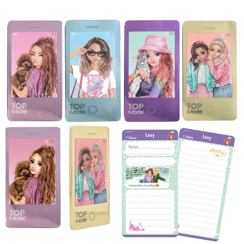 Bloc-notes mobile avec image vacillante TOPModel (6+)