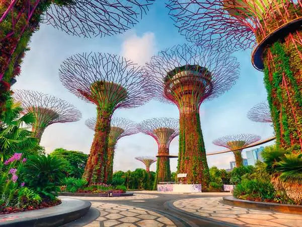 Puzzle Jardin de la baie de Singapour (1500 pièces)