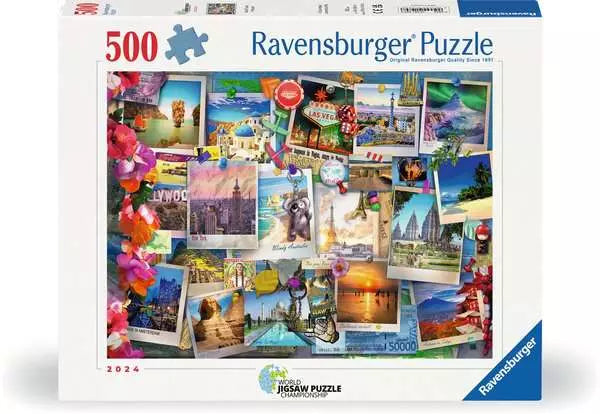 Puzzle Cartes postales (500 pièces)