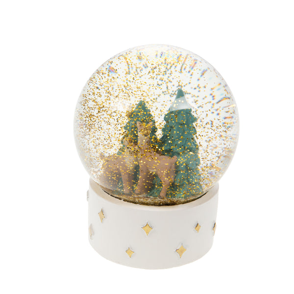 Boule à Neige Biche Enchantée