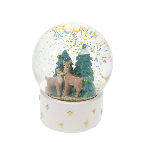 Boule à Neige Biche Enchantée