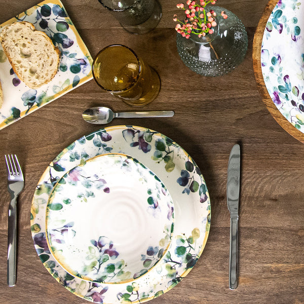 Lot de 2 Assiettes Creuses Garden 19cm
