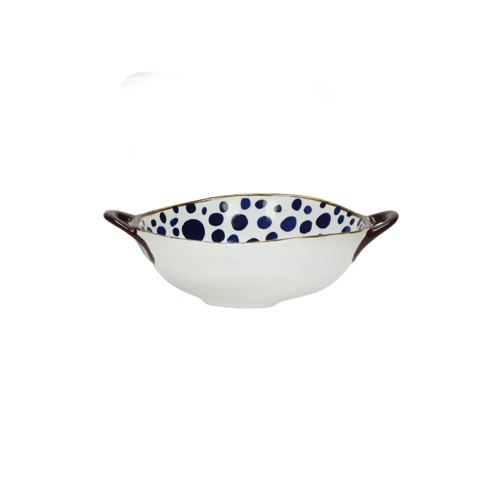 Bol/Plat à four Anafi Bleu 17,5 cm