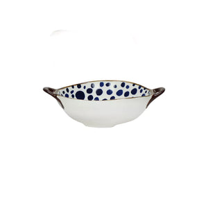 Bol/Plat à four Anafi Bleu 17,5 cm