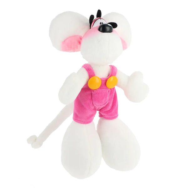 Peluche Diddl en salopette Rose 30cm