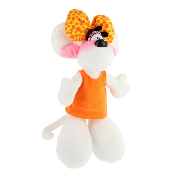 Peluche Diddlina en robe orange 30cm