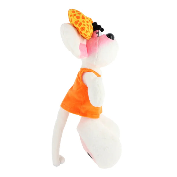 Peluche Diddlina en robe orange 30cm