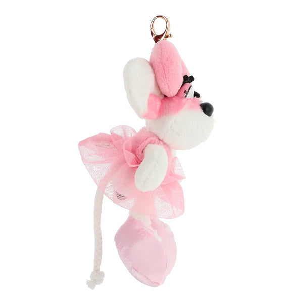 Porte-clés peluche Diddlina en robe ballerina 15cm