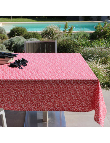 Nappe Enduite Antibes Rouge (200x150 cm)