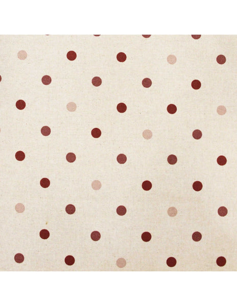 Nappe enduite Lorette Rose ronde 150cm