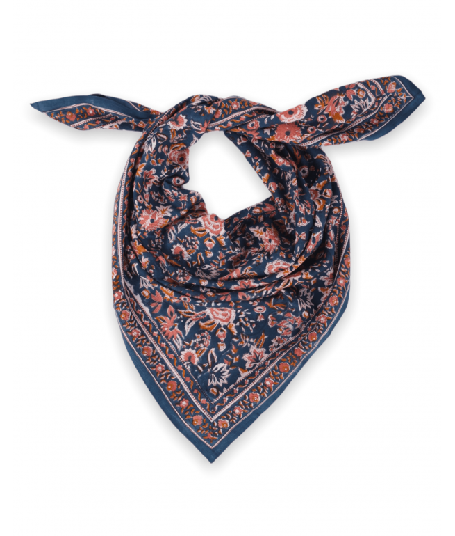 Grand Foulard Indien Goa Lagon