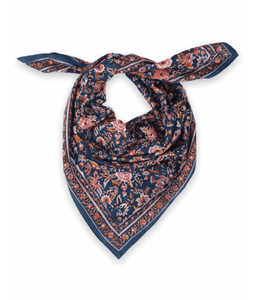 Grand Foulard Indien Goa Lagon