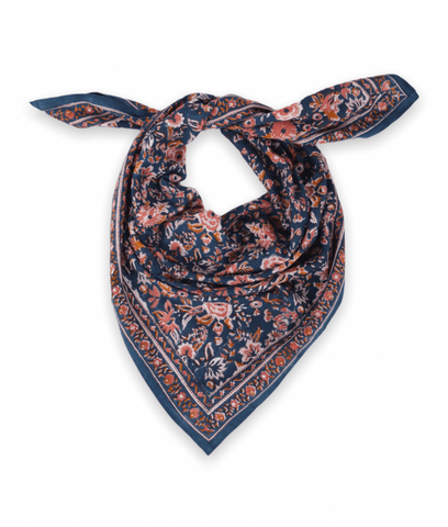 Grand Foulard Indien Goa Lagon