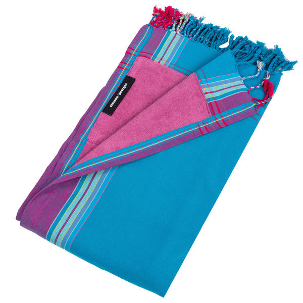 Serviette de plage en Kikoy - Santorin