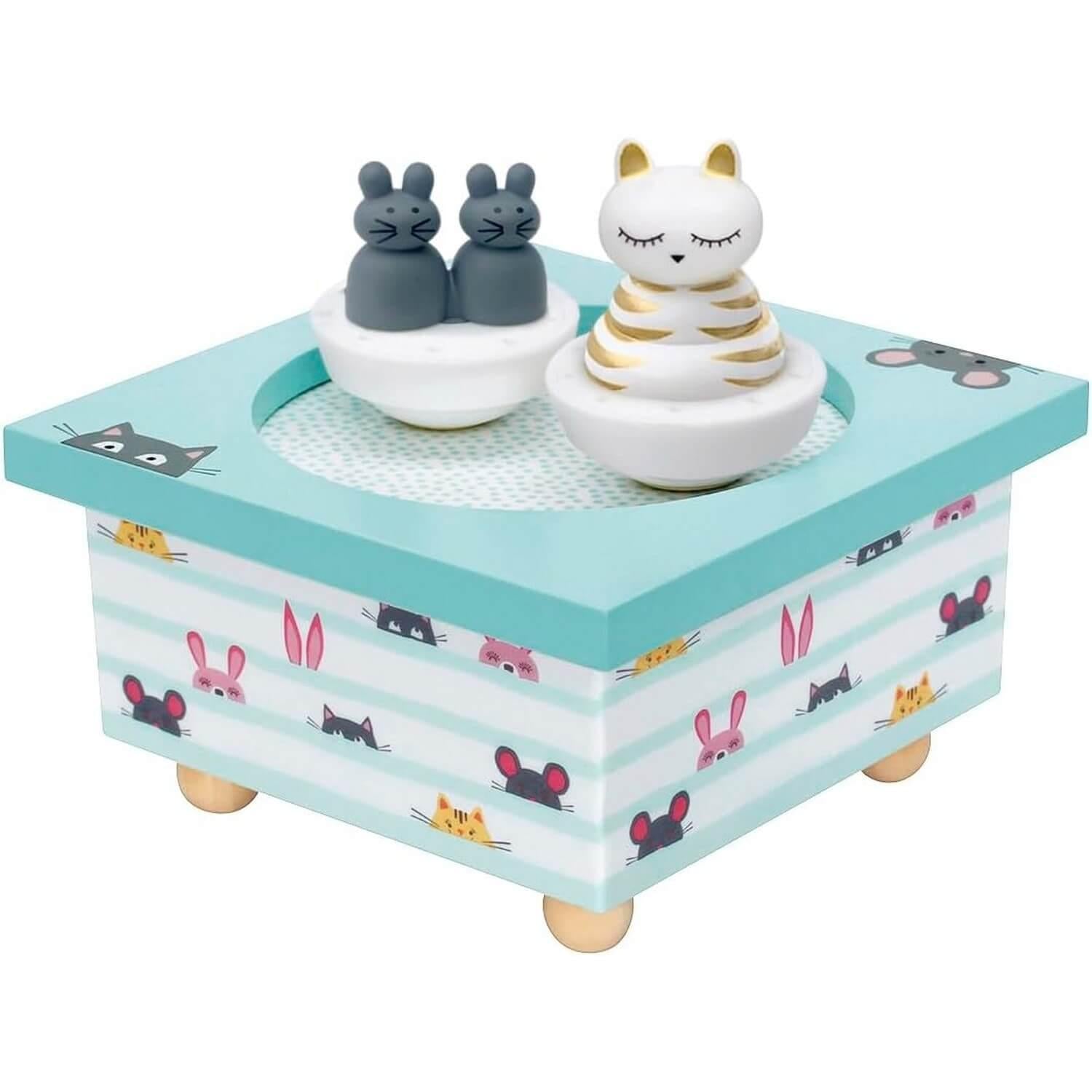 Boîte à Musique Dancing - Chat et Souris (0+)