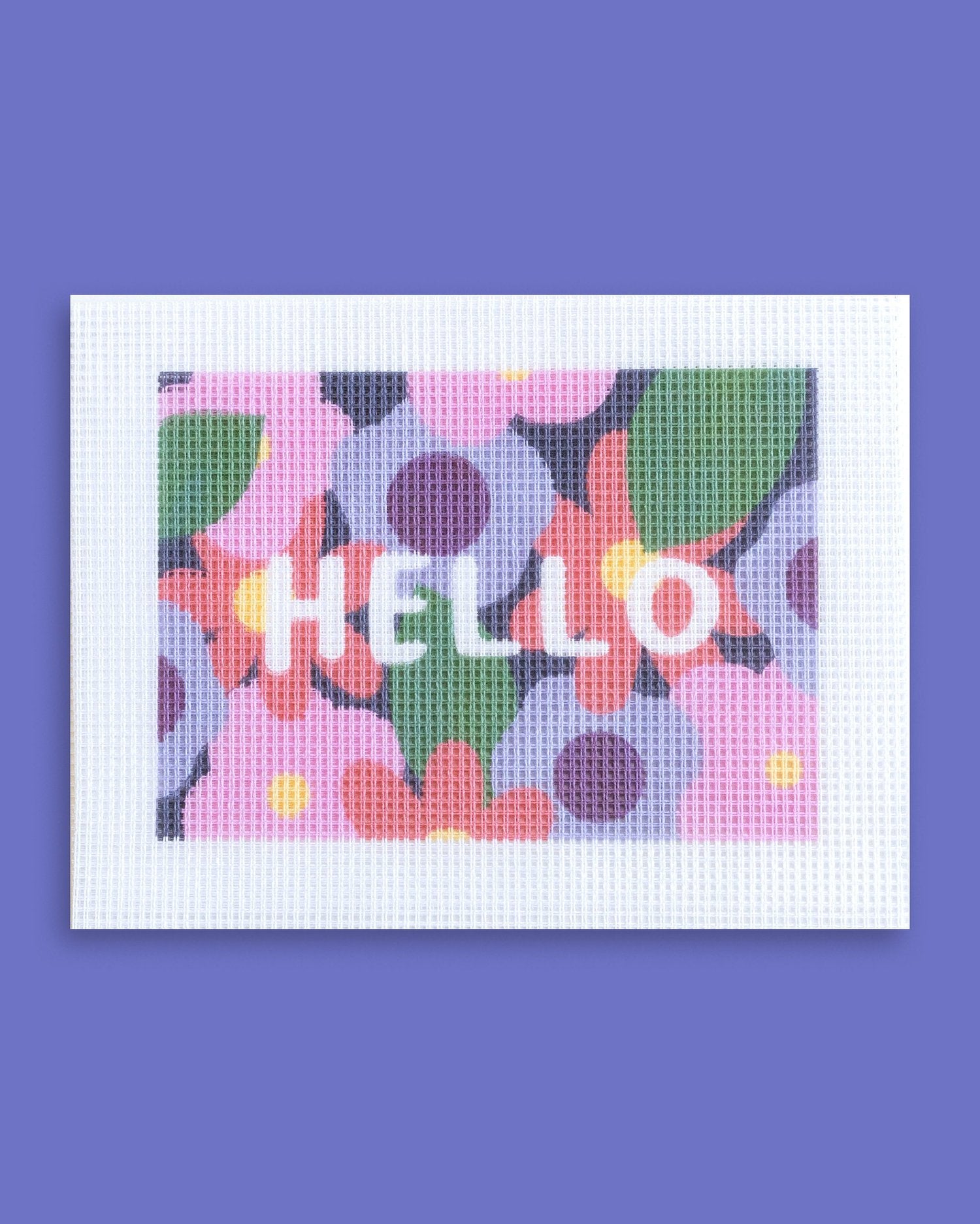 Canevas Postal Hello Flowers