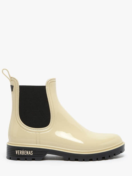 Bottes de Pluie Ecru brillant (du 36 au 41)