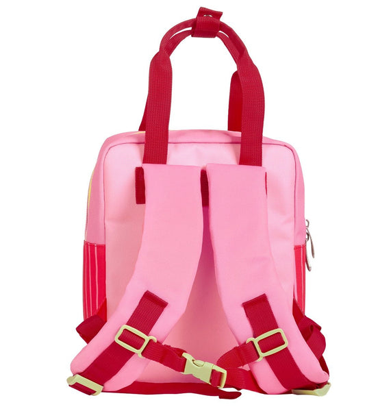 Petit Sac à Dos Carré Cerise