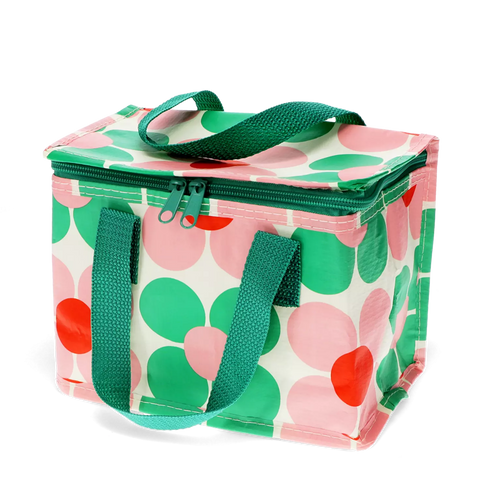Sac à Lunch isotherme Daisy rose et vert