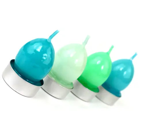 Set de 4 Bougies Œufs Glossy Glow