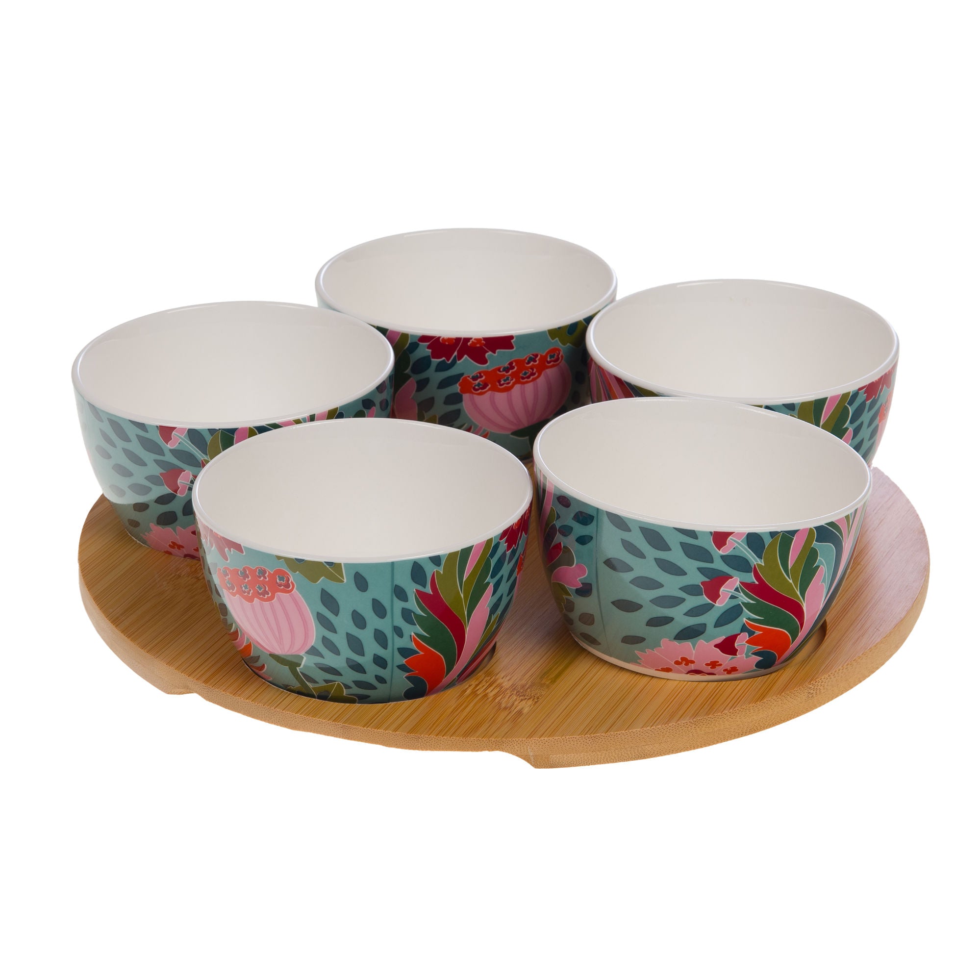 Plateau et 5 Bols Apéro