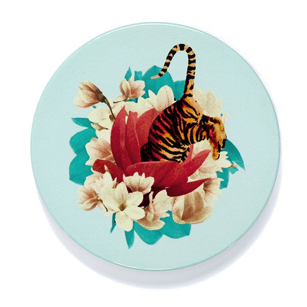 Set de 4 Dessous-de-verre Tiger Flower