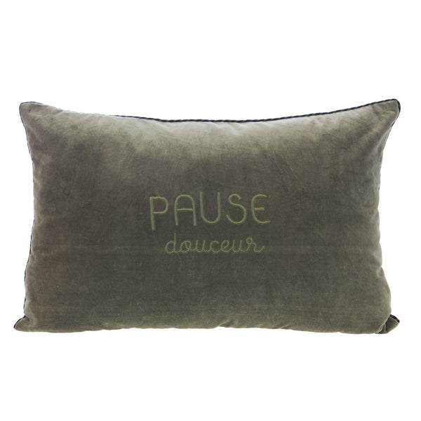 Coussin Pause Bonheur (3 modèles)