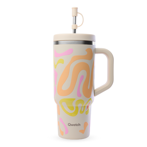 Travel Cup Isotherme Waves Sable 900ml