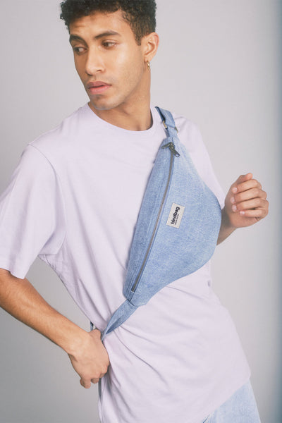 Banane L Sasha Denim Bleu