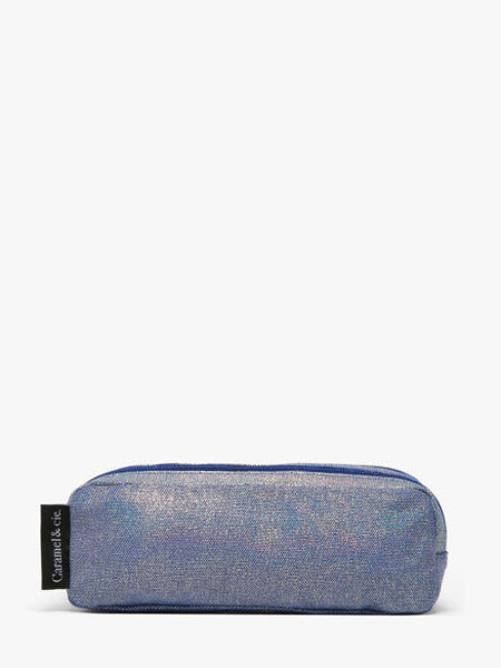 Trousse Double Bleue Irisée