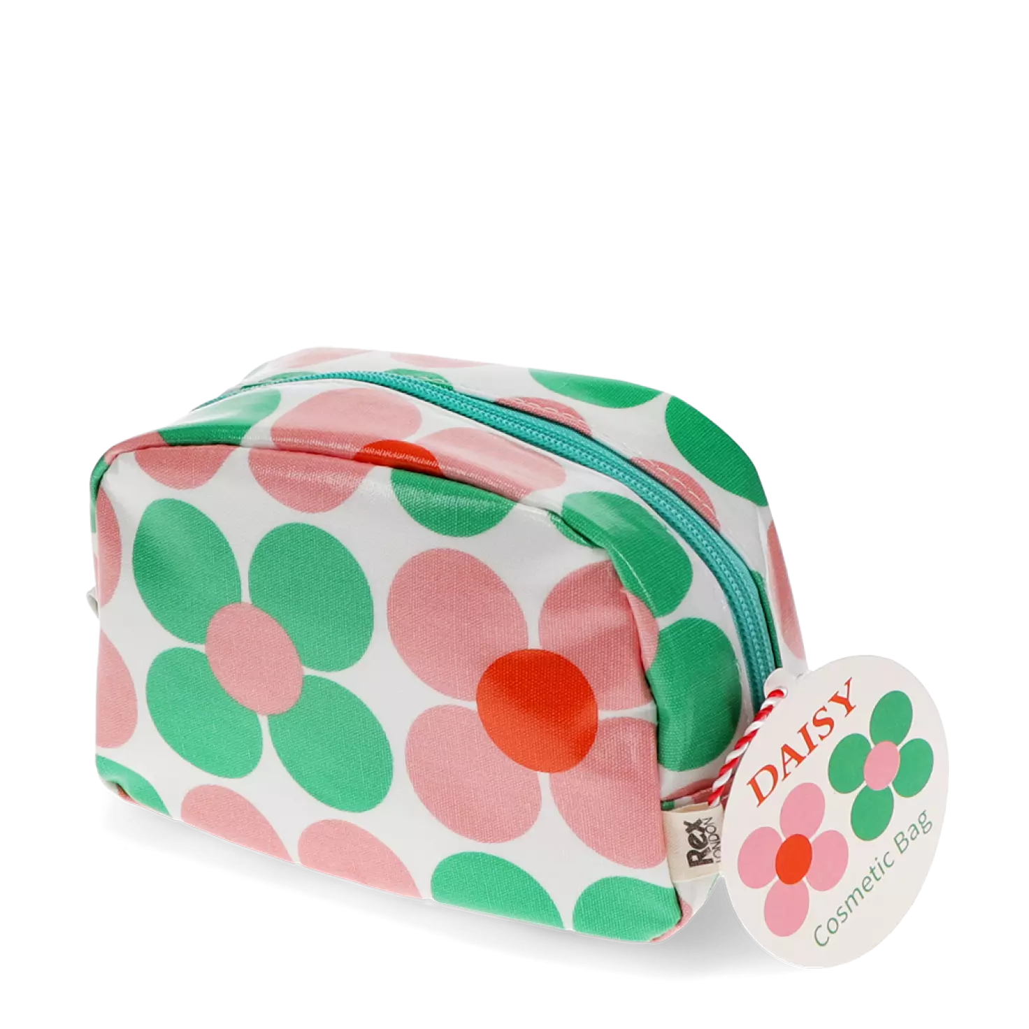 Trousse de maquillage Daisy rose et verte
