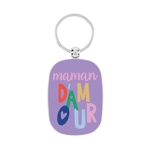 Porte-clés Maman d'Amour