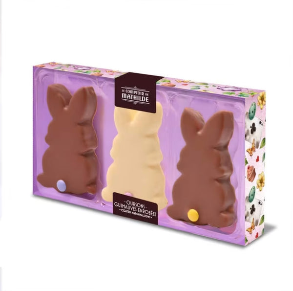Coffret 3 Lapins Guimauve