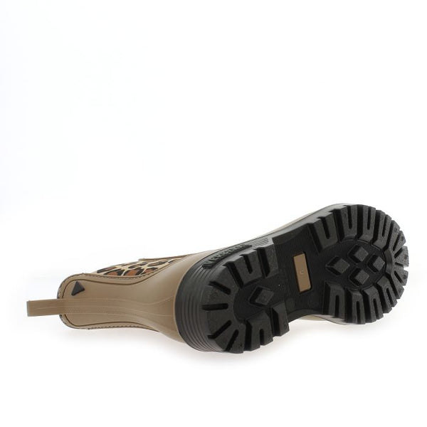 Bottes de Pluie Mate Taupe Leopard (du 36 au 42)