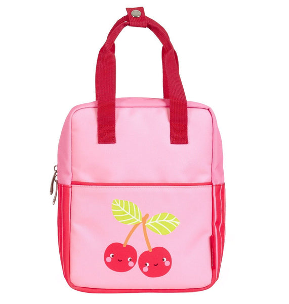 Petit Sac à Dos Carré Cerise