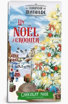 Tablette Chocolat noir de Noël 100g