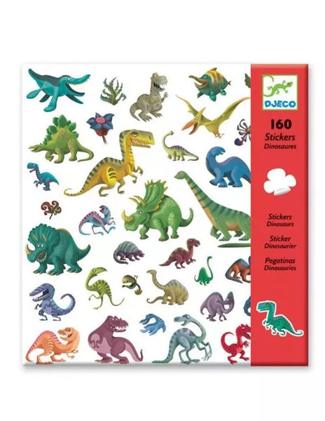 160 Stickers Dinosaures (4+)