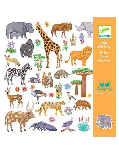 160 Stickers Kenya (4+)