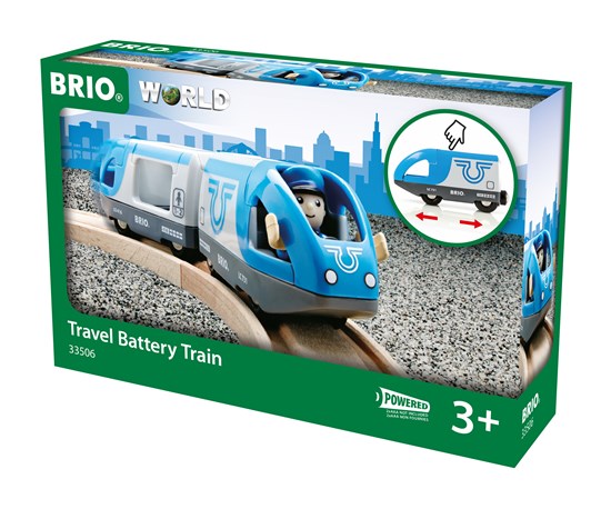 Train de voyageurs à pile 33506 (3+)
