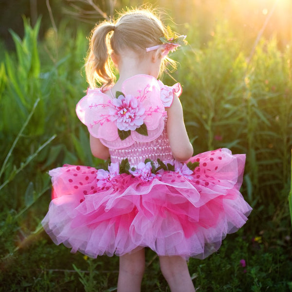 Robe Fairy Blossom - rose (3-4 ans)