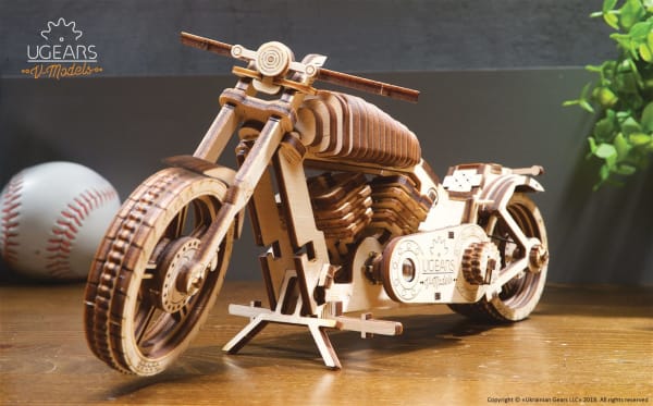Puzzle 3d en bois - Moto VM (14+)