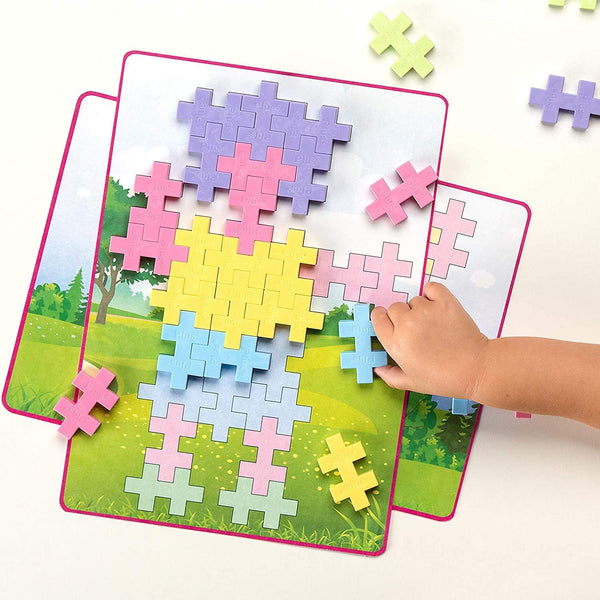 Plus Plus - puzzle 2D big pastel 60 pièces (3+)