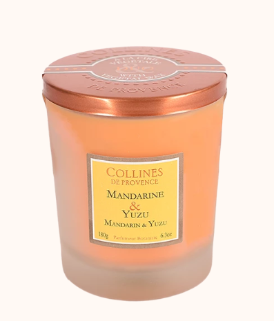 Bougie parfumée Mandarine Yuzu 180g