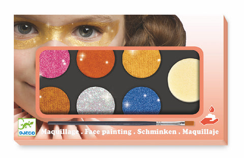 Palette de maquillage 6 couleurs Effet Métal (3+)