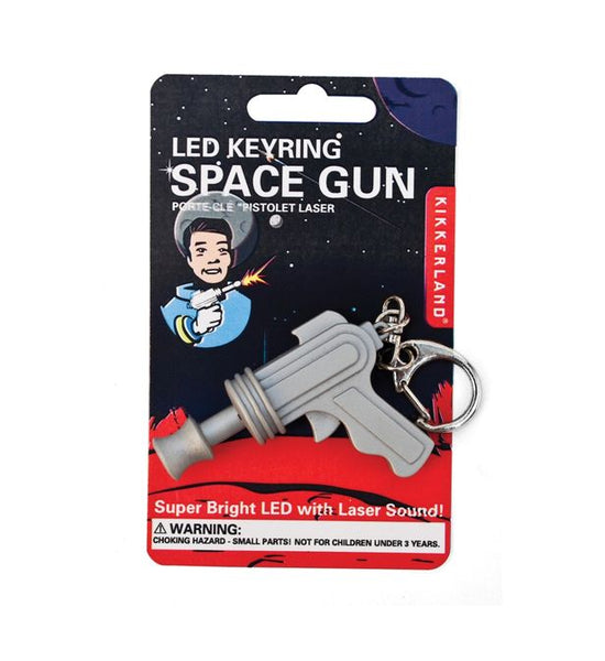 Porte-clés Space Gun sonore à LED