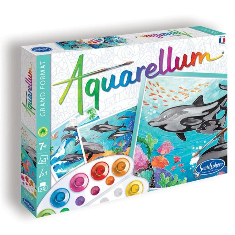 Aquarellum "Dauphins" (7+)