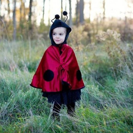 Cape et serre-tête Bébé Coccinelle (2-3 ans)