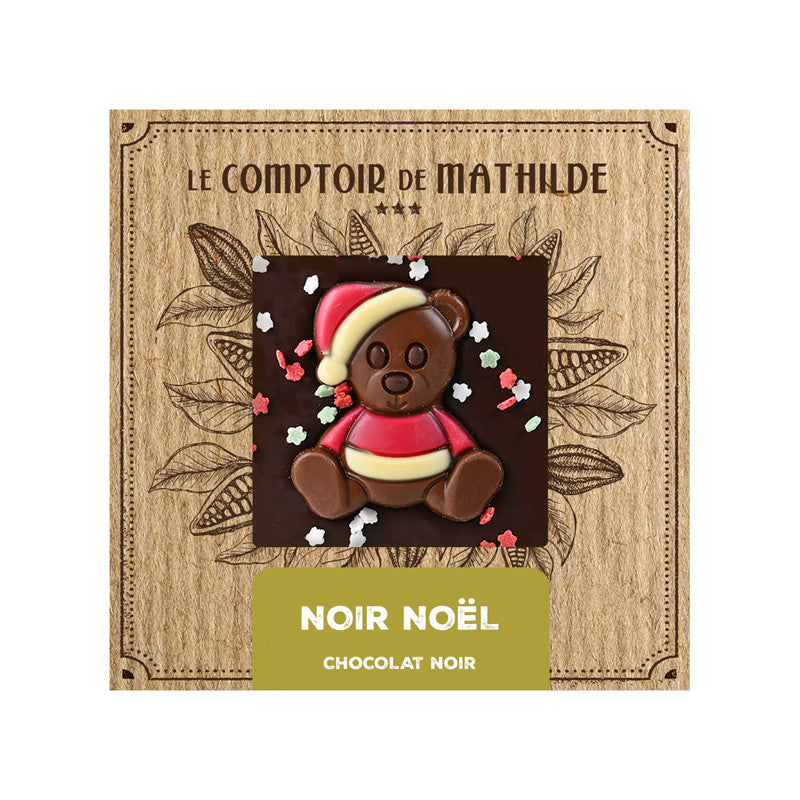 Tablette Noël Chocolat Noir 80g