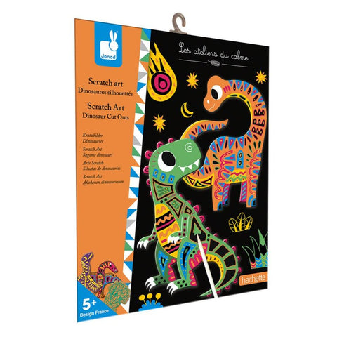 Scratch Art Dinosaures (5+)
