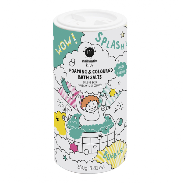 Sels de bain colorés et moussants - Lagoon (3+)
